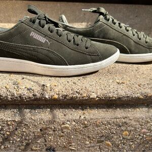 Puma Olive Green Sneakers